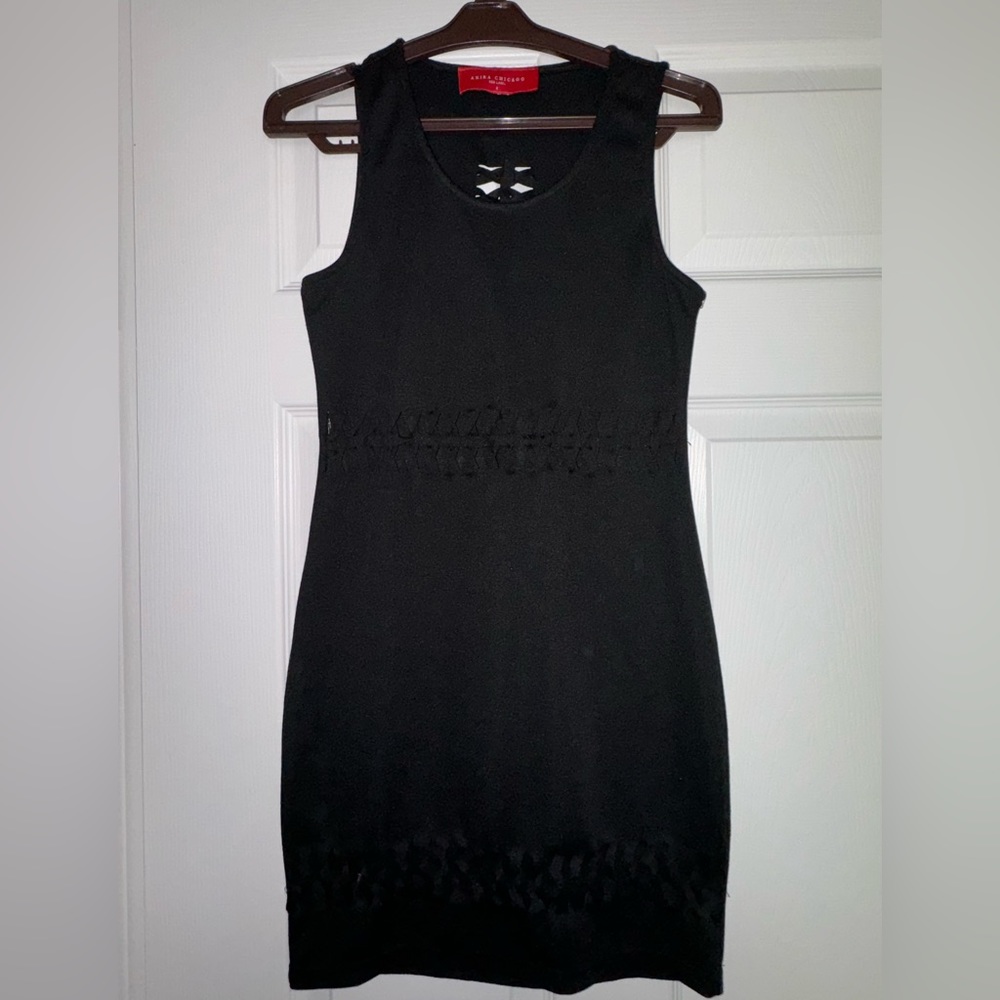 AKIRA Black Mini Dress